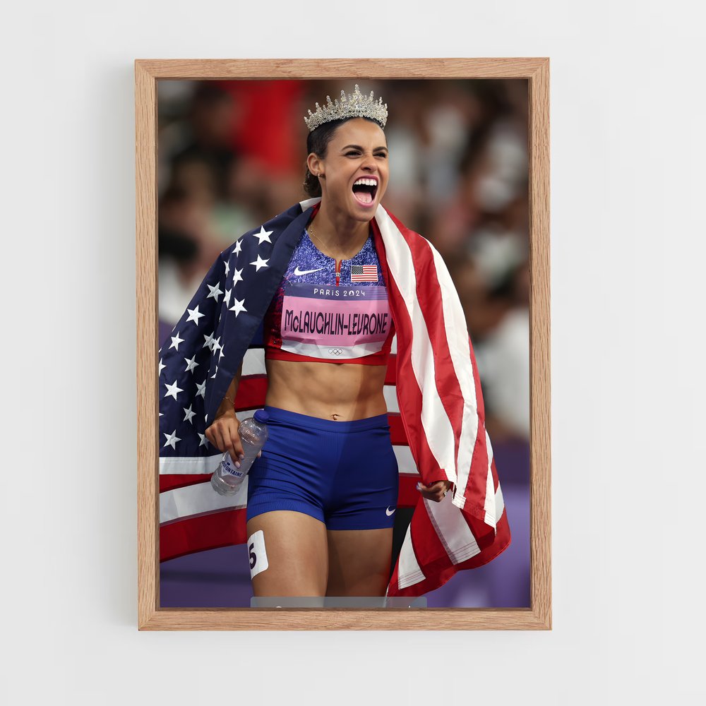 Poster Sydney américain – affiche Athlétisme (vue 4)